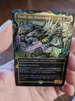 Yarok, The Desecrated NM Halo Foil MTG Secret Lair Countdown Kit Unplayed Magic - Image 1