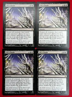MTG 4X Life's Finale X4 New Phyrexia Magic - LP/NM - Image 1