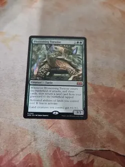 Blossoming Tortoise Wilds Of Eldraine MTG NM - Image 1