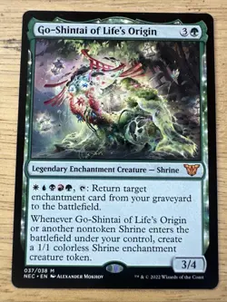 Go-Shintai of Life's Origin #37 (NM) Kamigawa Neon Dynasty NEC Magic MTG - Image 1