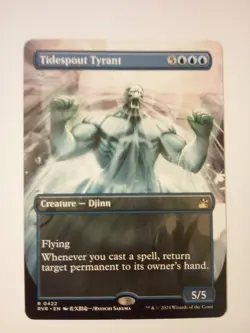 Tidespout Tyrant, Anime Borderless Art, Magic the Gathering MTG NM - Image 1