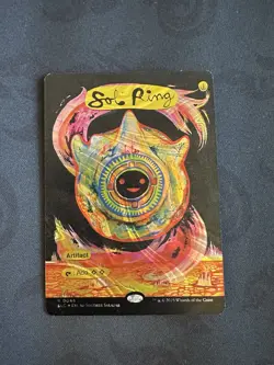 Sol Ring HALO FOIL MTG Encyclopedia Of Magic Secret Lair, 0046 - Image 1