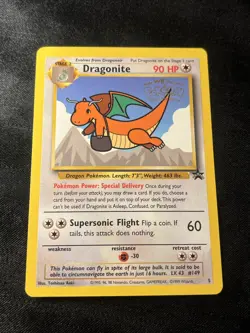 Dragonite 5 1999 WB Movie Black Star Promo Rare WOTC Nintendo Pokemon NM/VLP - Image 1