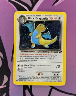 Dark Dragonite 5/82 Team Rocket Holo Pokemon TCG Wizards of The Coast NM-LP - Image 1