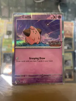 Pokemon Obsidian Flames Pre Release Build And Battle Cleffa Deck Sealed - Image 1