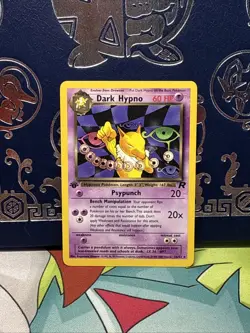 Dark Hypno 26/82 Team Rocket 1st Edition Pokemon NM/M - Image 1