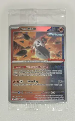 Pokemon Iron Moth 028/182 Paradox Rift GameStop Promo SEALED - Image 1