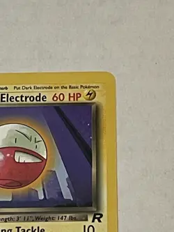VTG Pokemon TCG Dark Electrode 34/82 1st Edition Team Rocket Non-Holo WOTC 2000 - Image 5