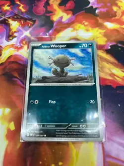Paldean Wooper 127/197 Sv03: Obsidian Flames Regular NM-Mint Pokemon TCG - Image 3