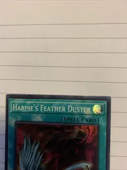 Harpie's Feather Duster EGS1-EN022 Super Rare 1st Edition Yu-Gi-Oh - Image 2