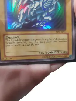 Yu-Gi-Oh! 1996 Blue-Eyes White Dragon SDK-001 - Image 2