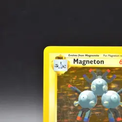 Magneton 9/102 Pokemon Base Set Holo Rare WOTC Vintage Card English HP - Image 4