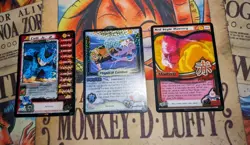DBZ Dragon Ball Z TCG score foil rare lot 3 cards - Image 1