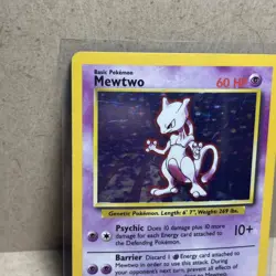 Pokemon TCG Mewtwo 10/102 Base Set Unlimited Holo Card NM/LP - Image 4
