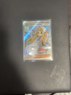 Pokemon TCG Mega Evolution Lillie’s Determination Full Art Trainer Card 169/132 - Image 1
