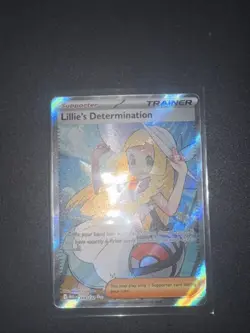 Pokemon TCG Mega Evolution Lillie’s Determination Full Art Trainer Card 169/132 - Image 3