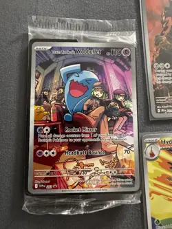 Lot Of 7 Destined Rivals Pokemon Cards IR Team Rockets Wobbuffet Promo Sealed - Image 2