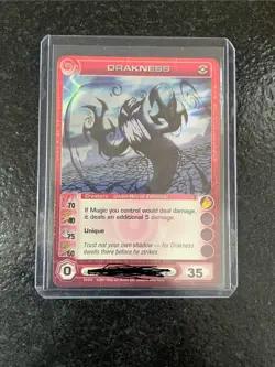 Chaotic TCG Drakness Card 33/232 Ripple Foil Dawn of Perim 1st Edition - Image 1