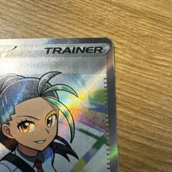 Pokemon TCG Nemona Trainer Paldean Fates Full Art Holo Ultra Rare Card 229/091 - Image 4