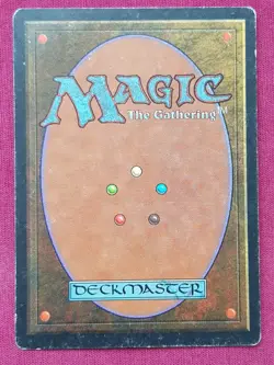 Magic The Gathering MIRAGE CIRCLE OF DESPAIR black/white card MTG - Image 2