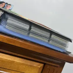 Binder Full Of Pokemon Cards - Image 1