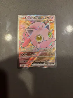 Pokemon TCG Card Scream Tail ex Full Art 197/167 Twilight Masquerade - Image 1