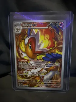 Pokemon TCG Infernape Card Twilight Masquerade Illustration Rare, Card 173/167 - Image 1