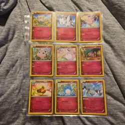 Lot of 13 Fairy-Type Pokemon Cards - Image 1