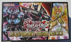 YuGiOh LEGENDARY HERO DECKS Box Set 3 Decks 144 Cards Not Sealed Great Condition - Image 1