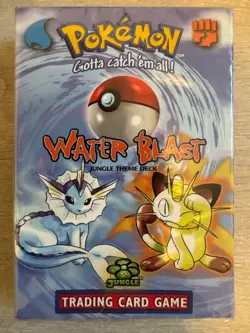 Pokemon Trading Card Game Jungle Theme Deck Water Blast 742818060660 - Image 1