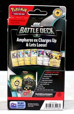 Pokemon Trading Cards - EX Battle Decks - AMPHAROS EX (60-Card Deck, Deck Box+) 820650852282 - Image 2