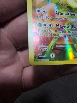 2016 Pokemon Shaymin Full Art Holo Promo Card XY115 - Image 5