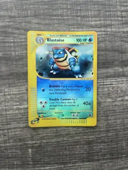 Charizard and Blastoise Expedition Reverse Holo Pokemon Card 6/165 and 36/165 - Image 5
