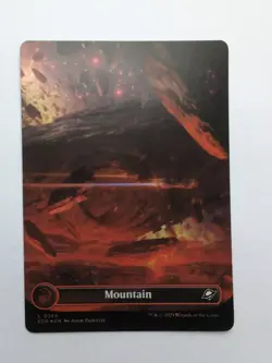 Mountain (0265) (EOE) Edge of Eternities Borderless Foil 0265 - Image 1