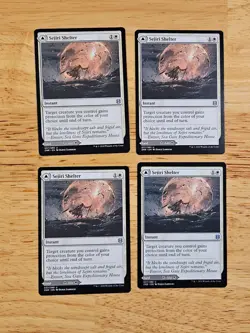 4x Sejiri Shelter Zendikar Rising *Playset* Uncommon Magic MTG WOTC M9236 - Image 1