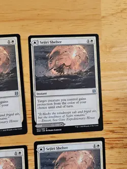 4x Sejiri Shelter Zendikar Rising *Playset* Uncommon Magic MTG WOTC M9236 - Image 3