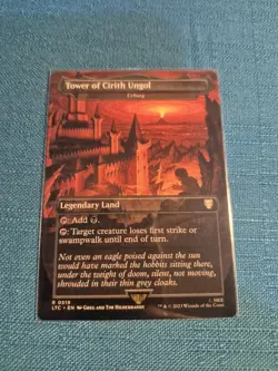 MTG LOTR Tower of Cirith Ungol / Urborg HILDEBRANDT ART #519 Lord Rings Magic - Image 1