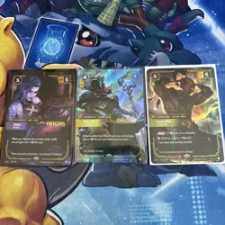 Riftbound Origins Stamped Release Event Champion Promos Viktor, Lee Sin, Jinx - Image 1