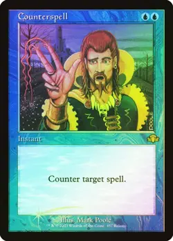 Counterspell Foil Retro Frame Dominaria Remastered NM MTG - Image 1