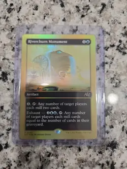 MTG Riverchurn Monument (First-Place Foil) - Aetherdrift (DFT) R 0440 - Image 1