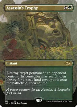 Assassin's Trophy - Foil Extended Art 2X2 LP MTG - Image 1