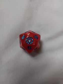 MTG Marvel's Spider-Man Oversized Spindown D20 Life Counter - Image 1