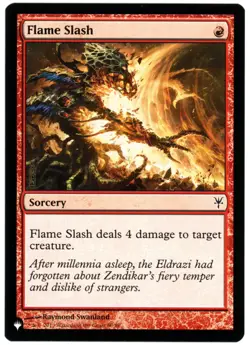 Flame Slash - The List Reprints - Mystery Booster 2 - MTG - NM/M - Image 1
