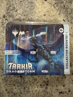 Magic the Gathering - Tarkir: Dragonstorm Collector Booster Box - Sealed MTG - Image 1