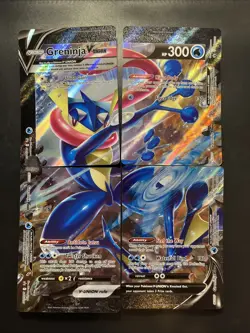 Greninja V-UNION Set of 4 SWSH Sword & Shield Promo 155 156 157 158 Pokemon Mint - Image 1