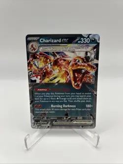 125/197 Charizard ex Prize Pack Series Stamped Play Pokemon TCG Obsidian Flames - Image 1