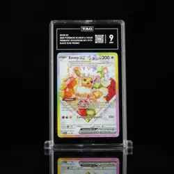 2025 POKEMON SVP EN-SV BLACK STAR PROMO #174 EEVEE EX TAG 9 - Image 1