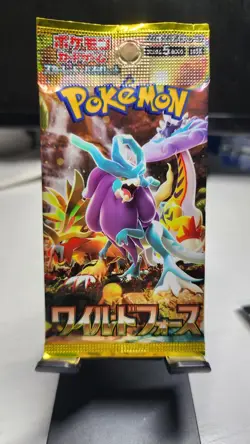 Pokemon TCG - Wild Force Booster Pack - S&V Japanese SV5k - Image 1