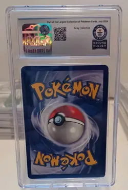 1999 Pokemon Base Set 1st Edition Metapod World Record Holder CGC 1/1 - Image 2