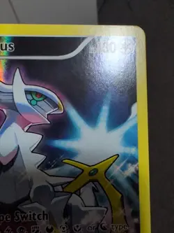 Arceus #XY116 Full Art Pokemon Promo Dinted See Photos - Image 4